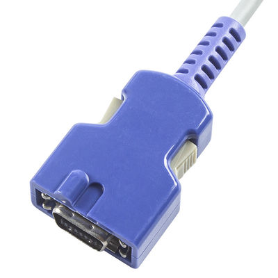 Półukończony czujnik SpO2 3M do C-ovidien N-ellcor Pulsooksymetr Kabel 100g Waga i DB 14-pin Purple Connector