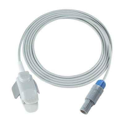 Kreatywny UP-7000 PC-3000 Dorośli Clip Finger SpO2 Sensor 9Pin 3.0M SpO2 Probe