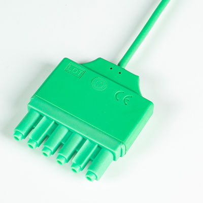 Wielokrotnie używane przewody EKG Drager Sie-mens Monolead 3Lead IEC Snap MS14555
