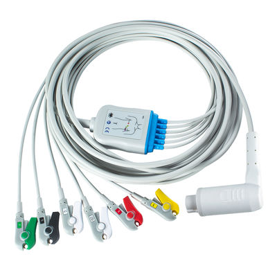 Corpuls 3 6Lead IEC Grabber Patient Cable z kolorowym kodem AHA/IEC