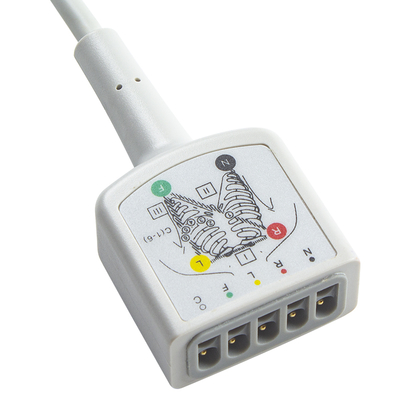 Kabel główny EKG 3-odprowadzeniowy AAMI 130cm 12-pinowy typ VS