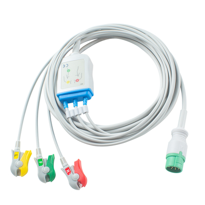 Kabel EKG Philips 5-odprowadzeniowy 12-pinowy M1975A dla dorosłych i dzieci