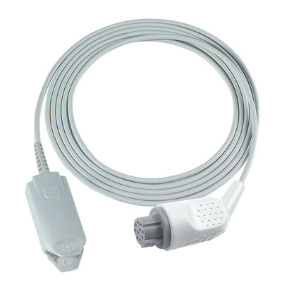 Kabel czujnika SpO2 GE Datex Ohmeda OXY-C7 10-pin do DB9 Adapter SpO2 Przedłużacz AS/3 CS/3 Capnomac Ultima Cardiocap
