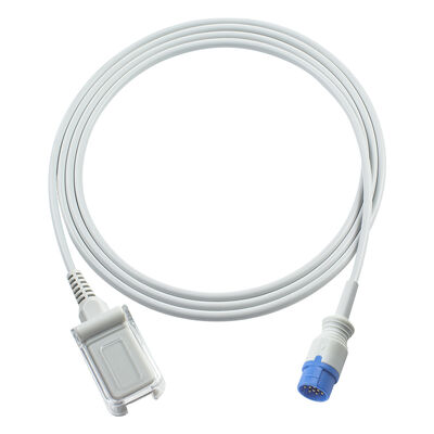 Emtel SpO2 Sensor Cable SpO2 Adapter Cable Nelcor Non O-ximax Tech 10Pin do łącznika DB9