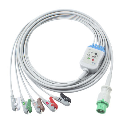 Fukuda Denshi 0012-00-1192 EKG EKG Kabel 12Pin Expert Dynascope DS-5100 DS-5100E DS-5300W DS-5400 Dynascope DS-7001