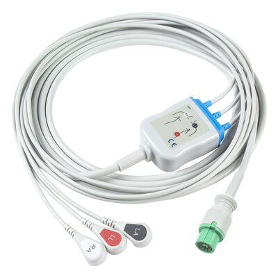 Fukuda Denshi 0012-00-1192 EKG EKG Kabel 12Pin Expert Dynascope DS-5100 DS-5100E DS-5300W DS-5400 Dynascope DS-7001