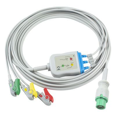 Fukuda Denshi 0012-00-1192 EKG EKG Kabel 12Pin Expert Dynascope DS-5100 DS-5100E DS-5300W DS-5400 Dynascope DS-7001