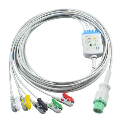 Fukuda Denshi 0012-00-1192 EKG EKG Kabel 12Pin Expert Dynascope DS-5100 DS-5100E DS-5300W DS-5400 Dynascope DS-7001
