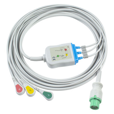 Fukuda Denshi 0012-00-1192 EKG EKG Kabel 12Pin Expert Dynascope DS-5100 DS-5100E DS-5300W DS-5400 Dynascope DS-7001