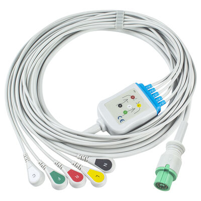 Fukuda Denshi 0012-00-1192 EKG EKG Kabel 12Pin Expert Dynascope DS-5100 DS-5100E DS-5300W DS-5400 Dynascope DS-7001