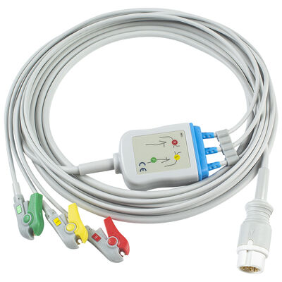 Kabel EKG 5-odprowadzeniowy 12-pinowy M1975A dla dorosłych i dzieci