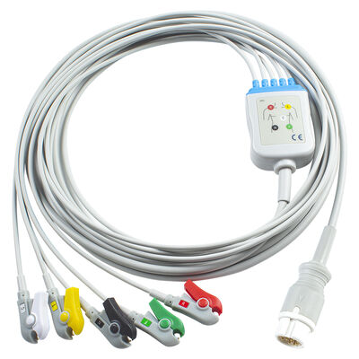 Kabel EKG 5-odprowadzeniowy 12-pinowy M1975A dla dorosłych i dzieci