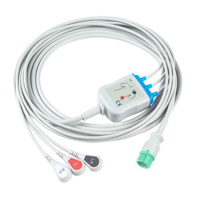 Yonker IE12 E12 E12S Kabel EKG wieloparametrowy 9Pin Kable EKG 6Pin Kable i przewody