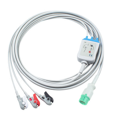 Yonker IE12 E12 E12S Kabel EKG wieloparametrowy 9Pin Kable EKG 6Pin Kable i przewody