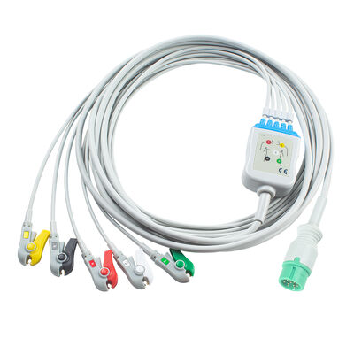 Yonker IE12 E12 E12S Kabel EKG wieloparametrowy 9Pin Kable EKG 6Pin Kable i przewody