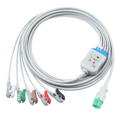 Yonker IE12 E12 E12S Kabel EKG wieloparametrowy 9Pin Kable EKG 6Pin Kable i przewody