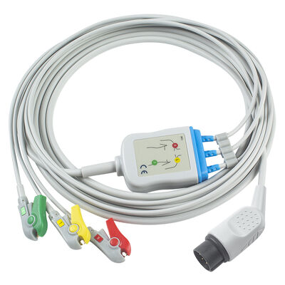 NihonKohden OEC-6102A 8-pinowy kabel EKG i przewody