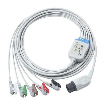 NihonKohden OEC-6102A 8-pinowy kabel EKG i przewody