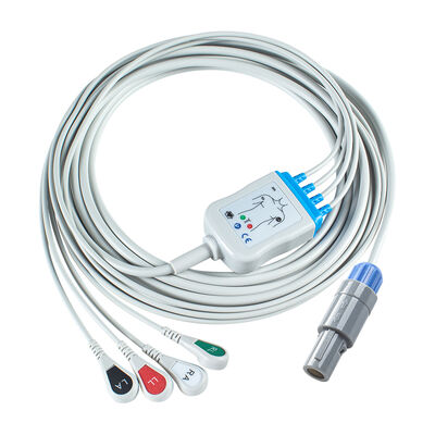 Petas 165R, 260R, 300, K-250, KMA160R 6-pinowy kabel EKG i przewody