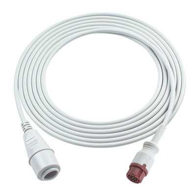 Kabel 12pin do Edward Argon BD Abbott BB PVB Utah Medex Mindray Connector dla BT-710 BT-720 BT-740 BT-770 BT-780