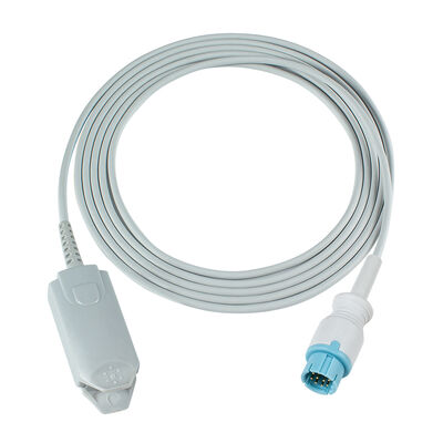 Kompatybilny kabel czujnika LEPU Creative Aiview V12 V10 PH10 PH12 VX VS 10Pin SpO2 o długości 2,5 M