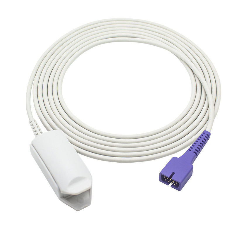Czujnik SpO2 N-ellcor DS-100A Oxi-max Tech 9-stykowy klips na palec dla dorosłych Sonda SpO2