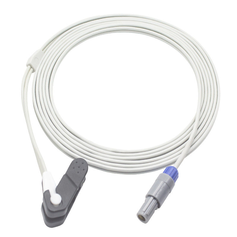 Biocare BM-9000 czujnik Spo2 6 Pin 40 stopni kompatybilny z BM-9000 klips na palec dla dorosłych sonda SpO2