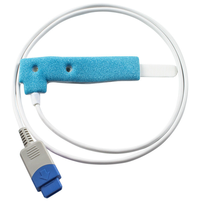 Datex Ohmeda 9-pin jednorazowy czujnik SpO2 CS/3 S/5 Cardiocap/5 Niemowlęce Nowo narodzone niebieskie gąbki jednorazowe sondy SpO2