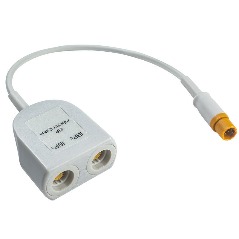 Kompatybilny z firmą Siemens Drager podwójny kabel adaptera IBP 7-pinowy do 7-pinowego przedłużacza IBP kabel przetwornika ciśnienia krwi
