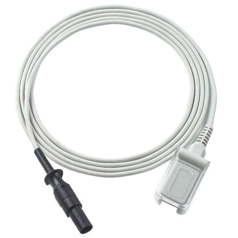 M&B SpO2 kabel czujnika 6Pin do DB9 SpO2 przedłużacz kabla 2.4M TPU