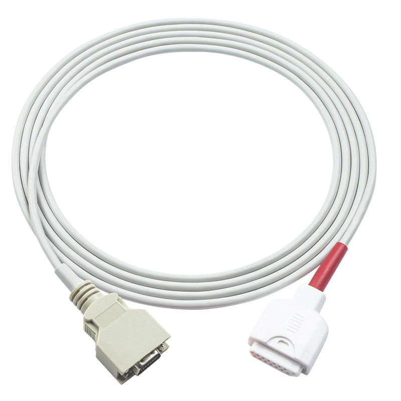 for M-asi-mo Red Tech LNCS 2526 2525 2524 14-pinowy czujnik SpO2 Kabel pacjenta Przedłużacz adaptera SpO2