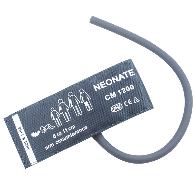 Mankiet Contec NIBP Nylon noworodek pojedyncza rurka mankiet NIBP 6-11cm mankiet mankiet do wielokrotnego użytku Monitor ciśnienia krwi