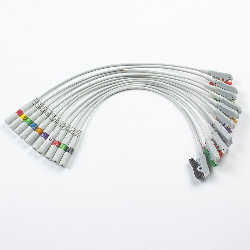 Części EKG Adaptery pigtailowe 989803101701 40498E 4.00MM EKG Snap to Adapter wtyczki bananowej