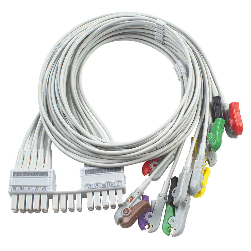 Mortara Burdick 10 Ołów EKG Ołów drut EKG Ołów druty 9293-041-50 9293-046-60 Dla ELI 150C