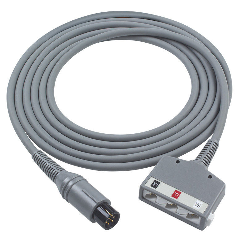 IVY Biomedical Systems Kabel magistrali EKG 590317 Kabel EKG 3-odprowadzeniowy kabel EKG AHA