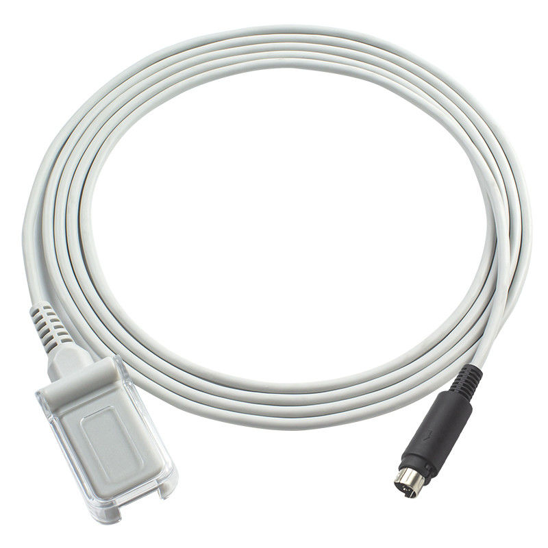 Kabel czujnika SpO2 firmy Biosys 6-stykowy do kabla przedłużającego SpO2 DB9 2,4 m TPU