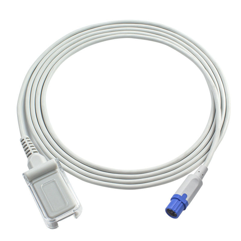 Drager Siemens Sonda czujnika SpO2 7Pin do przedłużacza DB9 SpO2 2,4 M TPU