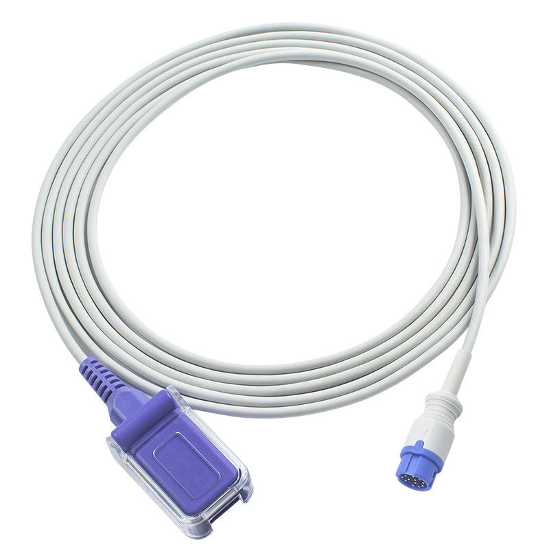Kabel czujnika SpO2 Neusoft N-ellcor Oxi-max Kabel przedłużający adaptera SpO2 12-pinowy do kabla pacjenta DB9