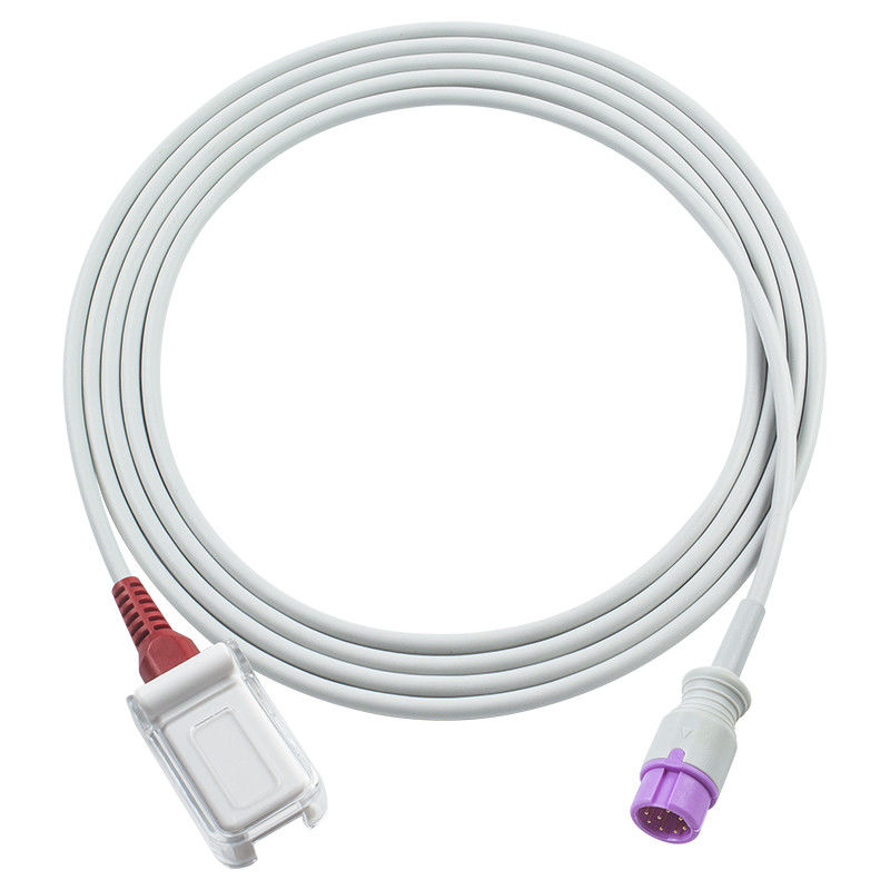 Mindray SpO2 Cable Sensor Ma-simo Red Tech Adapter Cable 8pin 2.4M
