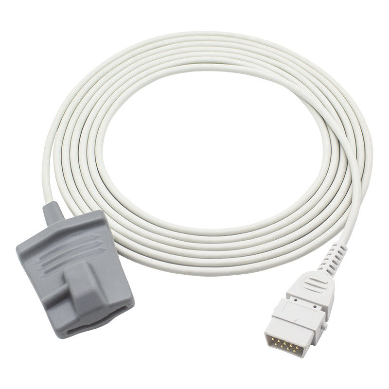 Huntleigh wielokrotnie używalny czujnik Spo2 9 Pin Smartsigns Mp1 Mp1r Acc-Vsm-171 1m Short
