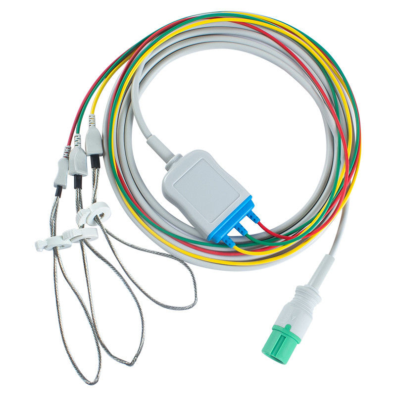 Contec Animal Veterinary ECG Cables and Leadwires 7pin Connector CMS 7000 8000 Nowy model kablu EKG 3 Lead leggings