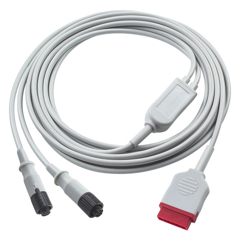 Kabel adapterowy GE IBP 11-pinowy do podwójnego złącza logicznego Medex B650 Tram 500 Przedłużacz przetwornika