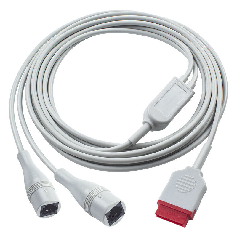 GE IBP Adapter Cable 2*Ph-Ilips 4pin IBP Extension Cable 350cm Do klinik / szpitali