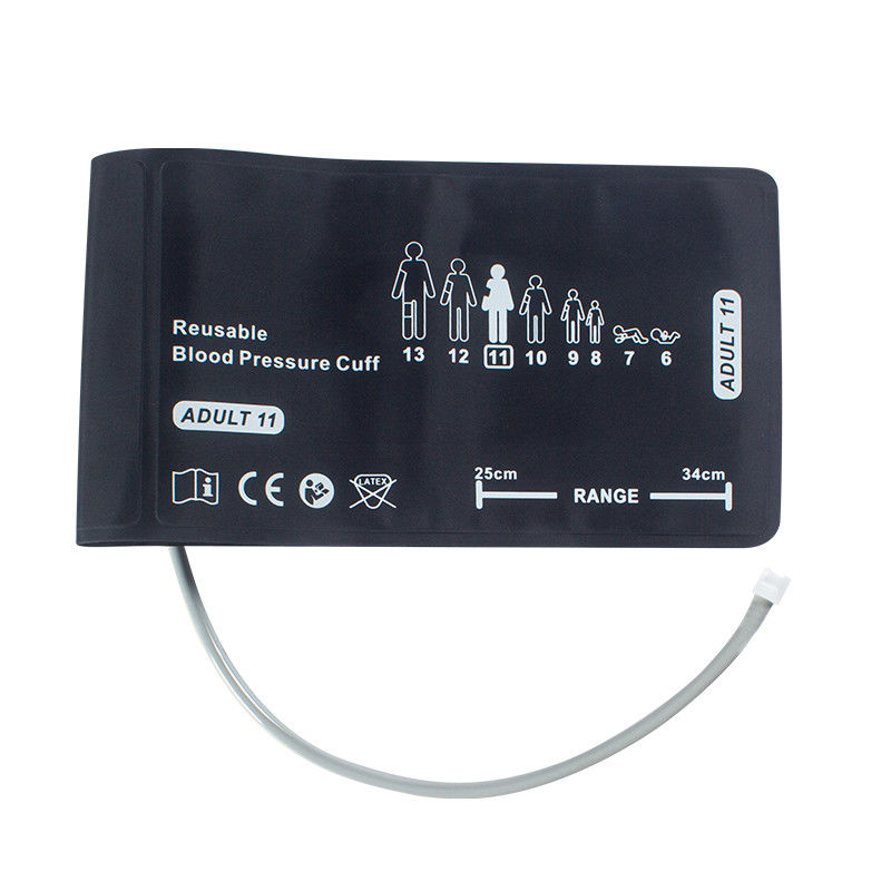 Do Welch Allyn FlexiPort Mankiet ciśnienia krwi Welch Allyn Dorośli Długotrwały wielokrotny użytek 1-rurka Rozmiar-11