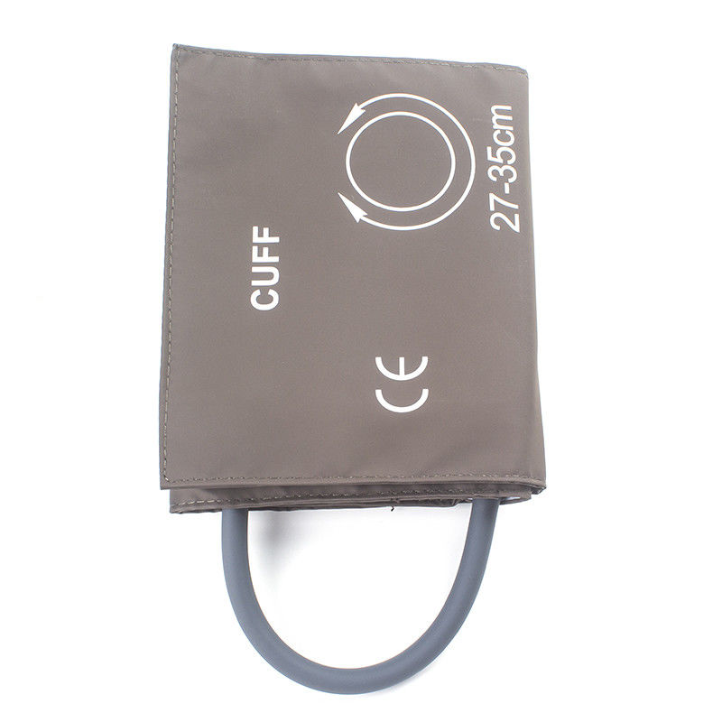 Małe dorosłe mankietki NIBP jednorurkowe 20,5-28 cm mankietki TPU Brązowe M1573A 989803104161