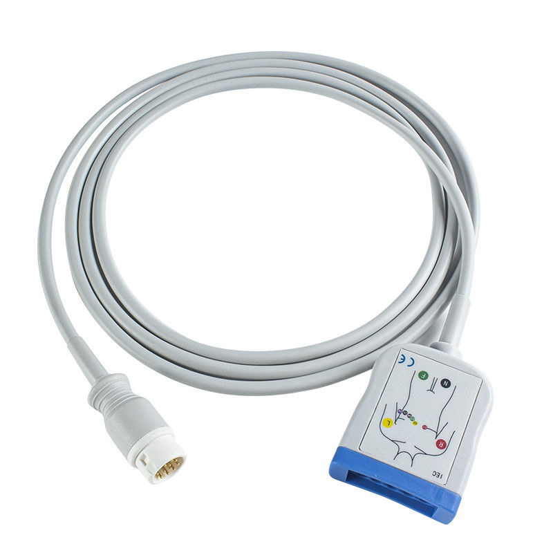 Kompatybilny P-hilips EKG Trunk Cable - M1663A dla 78352C, 78354C, 78834C, 867036, HeartStart MRx, IntelliVue
