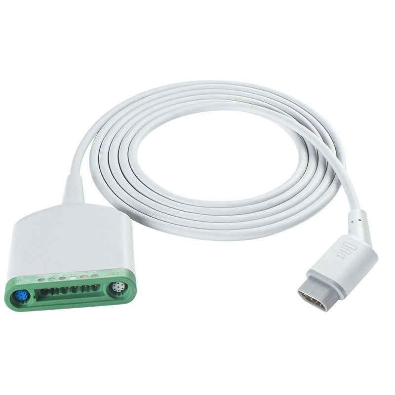 Kompatybilny z Multimed 6 Pod Patient Cable 3.5M 6Lead EKG z funkcją SpO2/temperatura/EKG