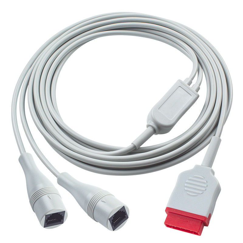 3.5M Długość monitoru pacjenta 11pin do 2x Abbott IBP Kabel do GE Dash Carescape B650