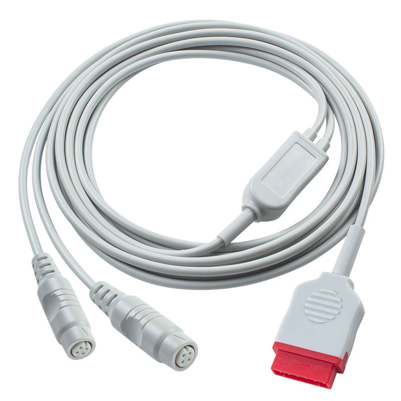 3.5M GE IBP Adapter Kabel do podwójnego złącza P-Hilips dla urządzeń diagnostycznych medycznych