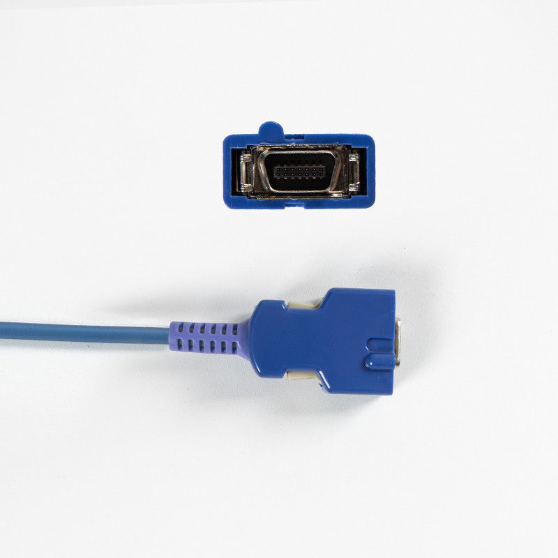 Półukończony czujnik SpO2 3M do C-ovidien N-ellcor Pulsooksymetr Kabel 100g Waga i DB 14-pin Purple Connector